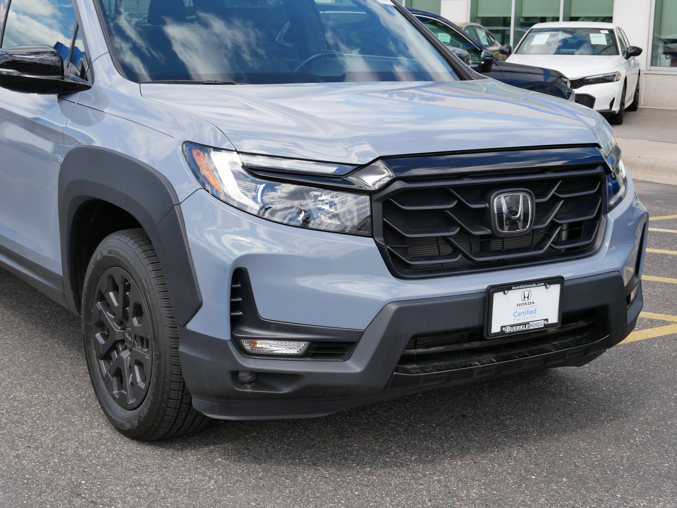 Certified 2022 Honda Ridgeline Black Edition with VIN 5FPYK3F8XNB020803 for sale in Saint Paul, Minnesota