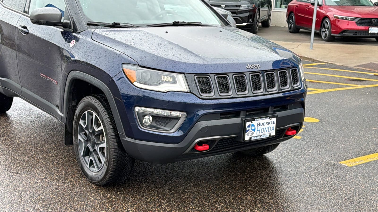Used 2019 Jeep Compass Trailhawk with VIN 3C4NJDDB4KT629126 for sale in Saint Paul, Minnesota
