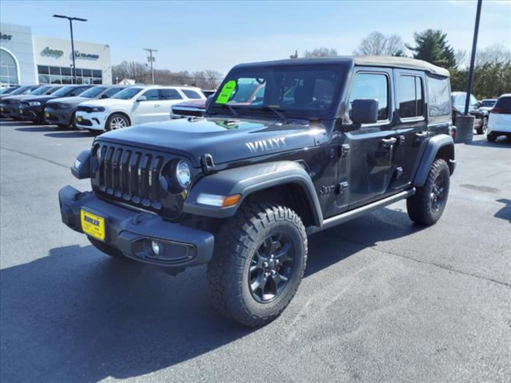 Certified Used 2021 Jeep Wrangler Unlimited Sport For Sale in Hazlet NJ