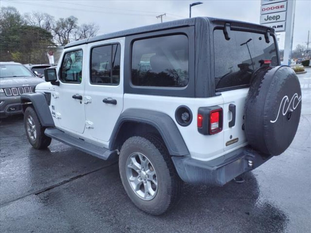 Certified Used 2020 Jeep Wrangler Unlimited Sport For Sale in Hazlet NJ
