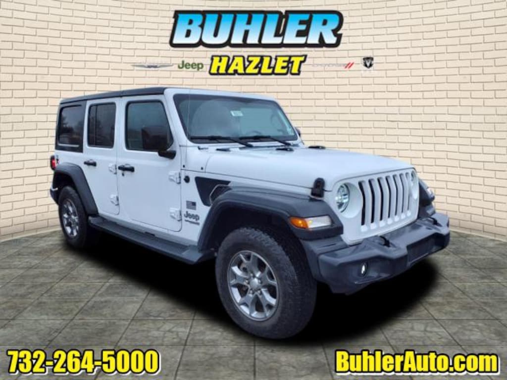 Certified Used 2020 Jeep Wrangler Unlimited Sport For Sale in Hazlet NJ