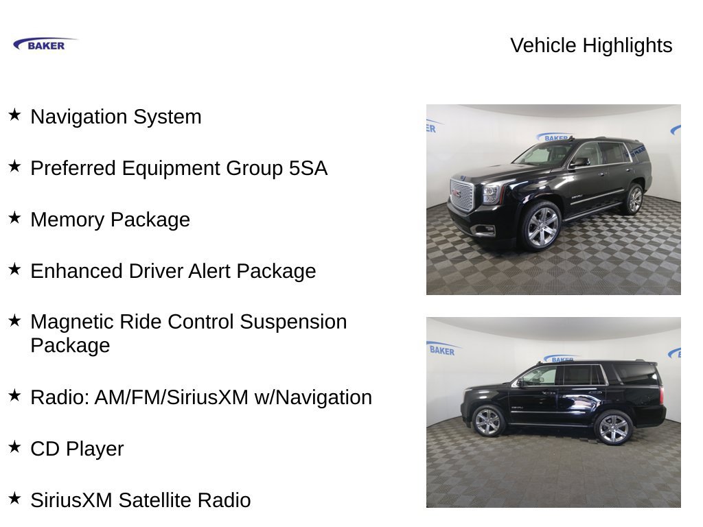 Used 2017 GMC Yukon Denali SUV
