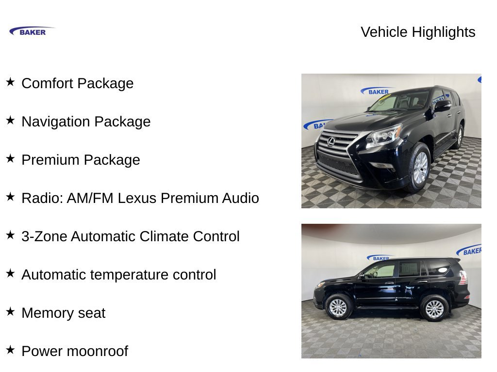 Used 2015 Lexus GX 460 NA SUV