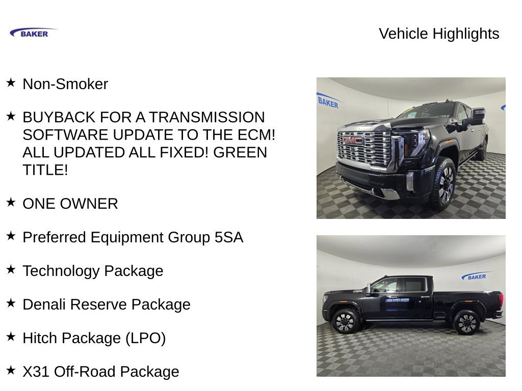 Used 2025 GMC Sierra 2500 HD Denali Truck