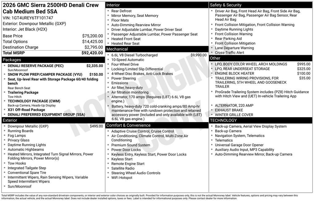 2026 GMC Sierra 2500HD Denali - Photo 28