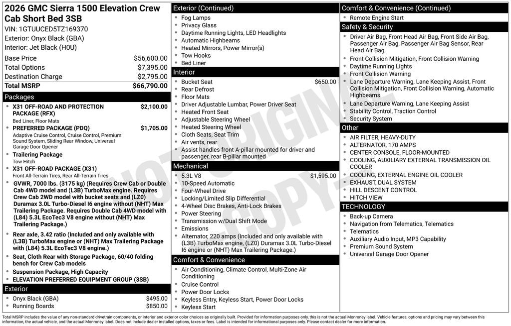 2026 GMC Sierra 1500 Elevation - Photo 28