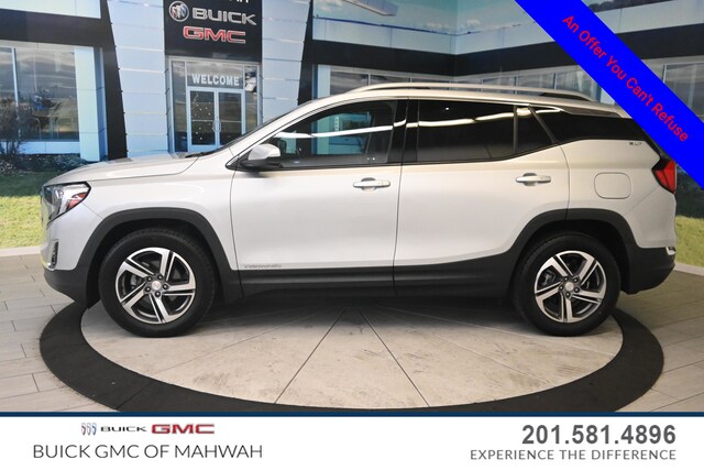 Used 2021 GMC Terrain SLT with VIN 3GKALVEV5ML368040 for sale in Mahwah, NJ