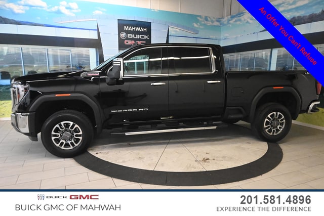 Used 2024 GMC Sierra 3500HD SLT with VIN 1GT49UEY5RF174282 for sale in Mahwah, NJ