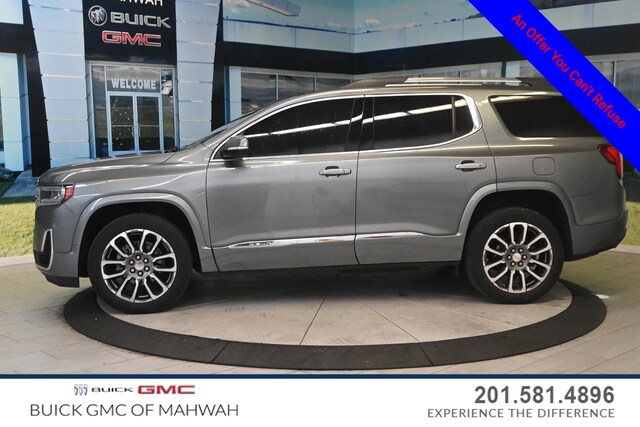 Used 2022 GMC Acadia Denali with VIN 1GKKNXLS6NZ102233 for sale in Mahwah, NJ