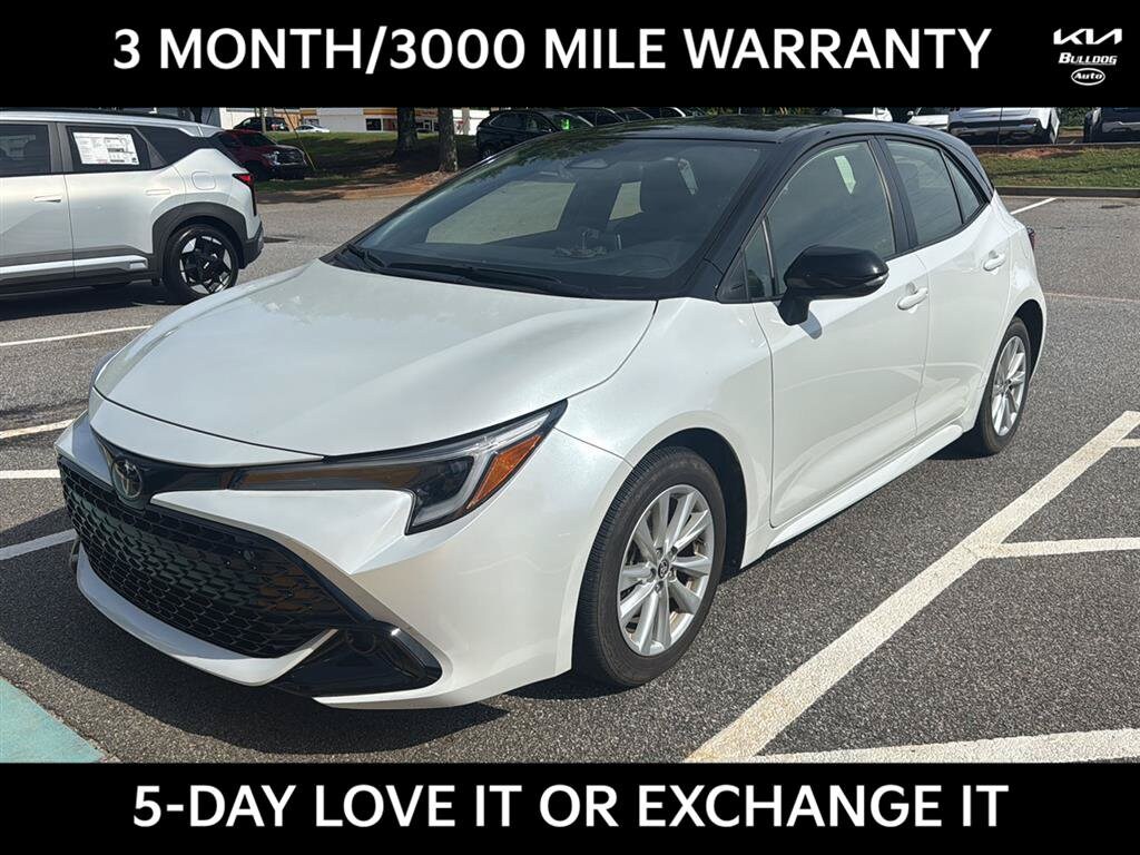 Used 2025 Toyota Corolla Hatchback Hatchback