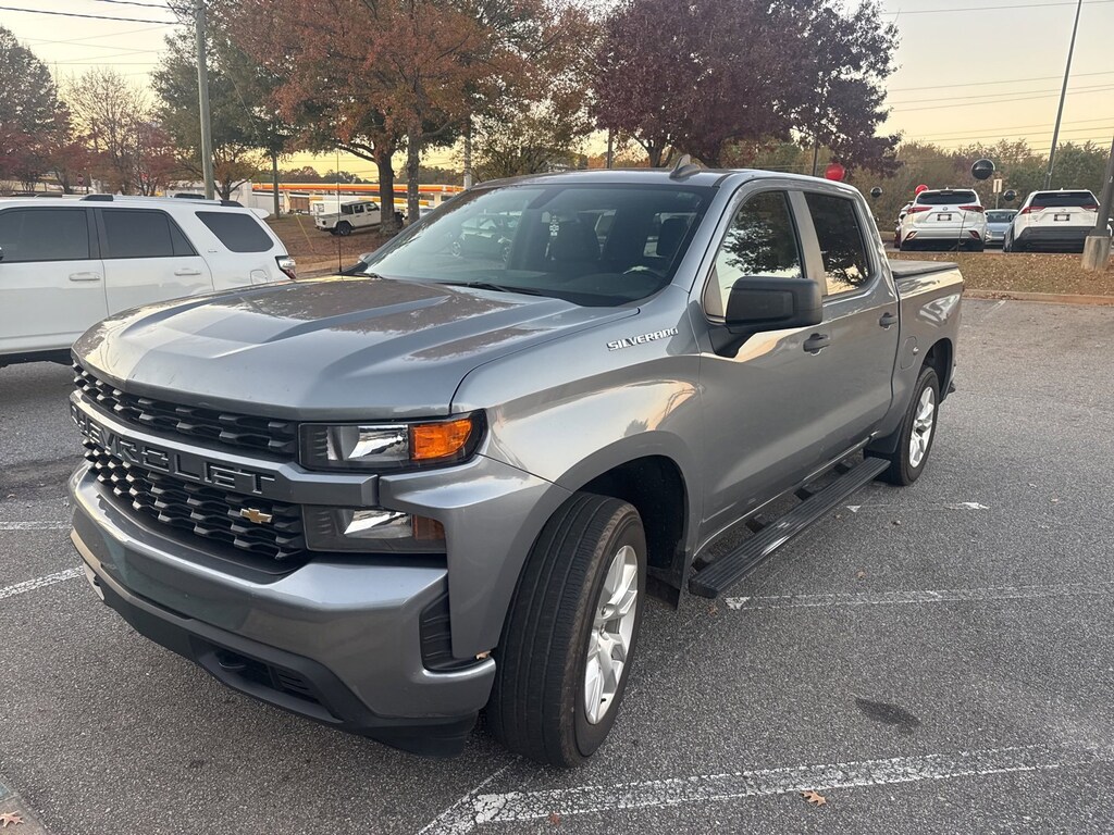 Used 2021 Chevrolet Silverado 1500 Custom Truck Crew Cab