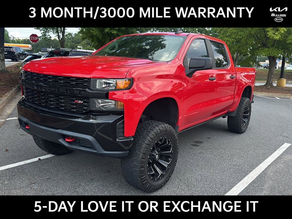 Used 2020 Chevrolet Silverado 1500 Silverado Custom Trail Boss Truck Crew Cab
