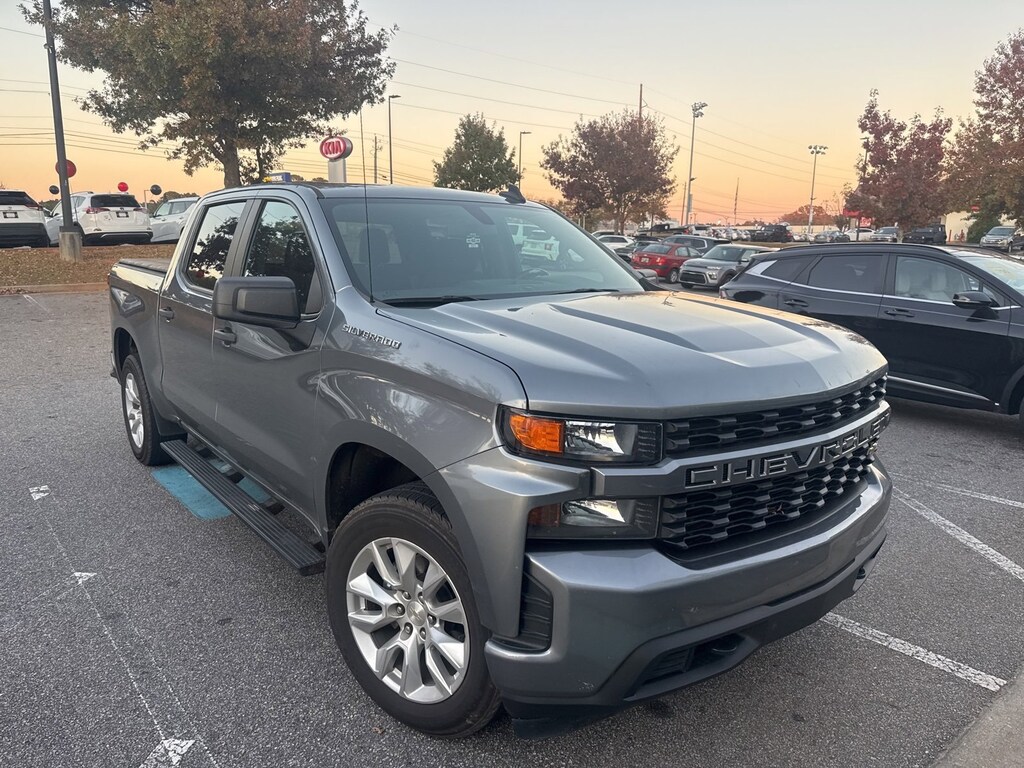 Used 2021 Chevrolet Silverado 1500 Custom Truck Crew Cab