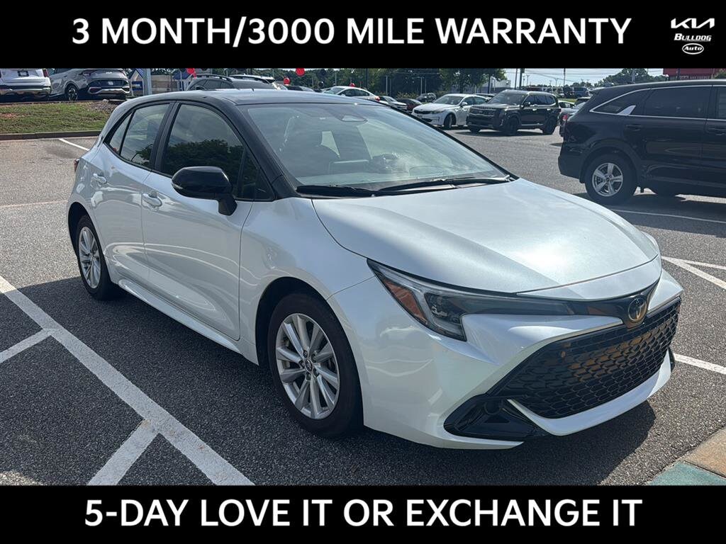 Used 2025 Toyota Corolla Hatchback Hatchback