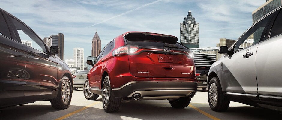Should I Finance or Lease my Next Car Ford Vehicles in a parking lot