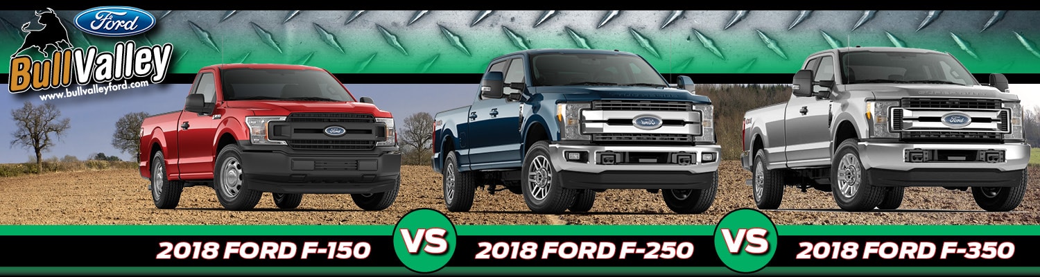 difference between 2018 ford f250 and f350