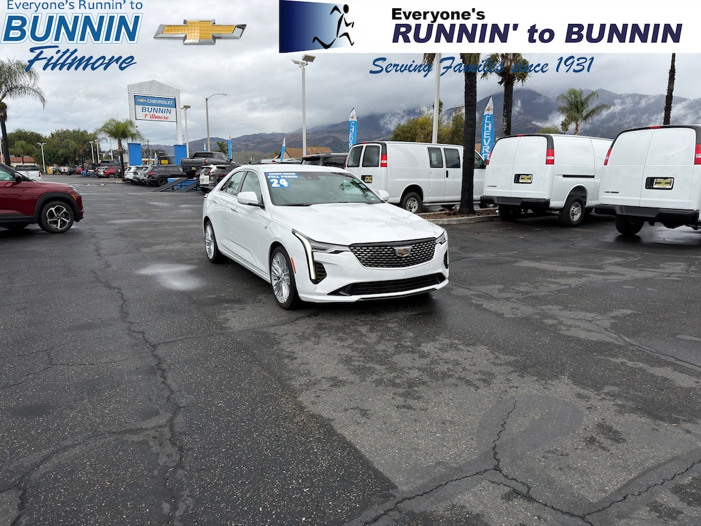 Used 2024 CADILLAC CT4 Premium Luxury Car