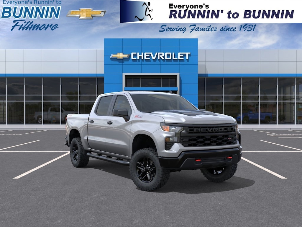 New 2026 Chevrolet Silverado 1500 Custom Trail Boss Truck