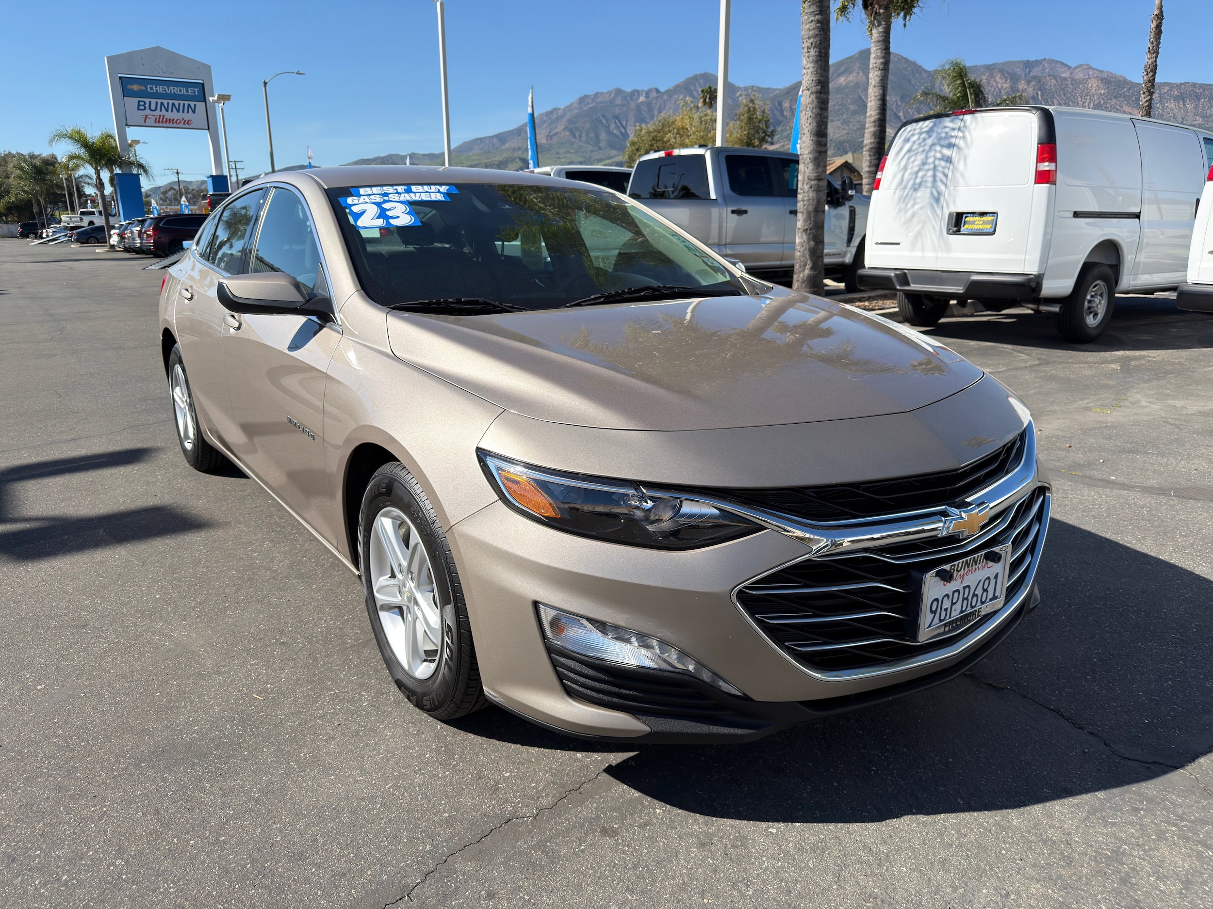 Used 2023 Chevrolet Malibu 1LT with VIN 1G1ZD5STXPF246375 for sale in Fillmore, CA