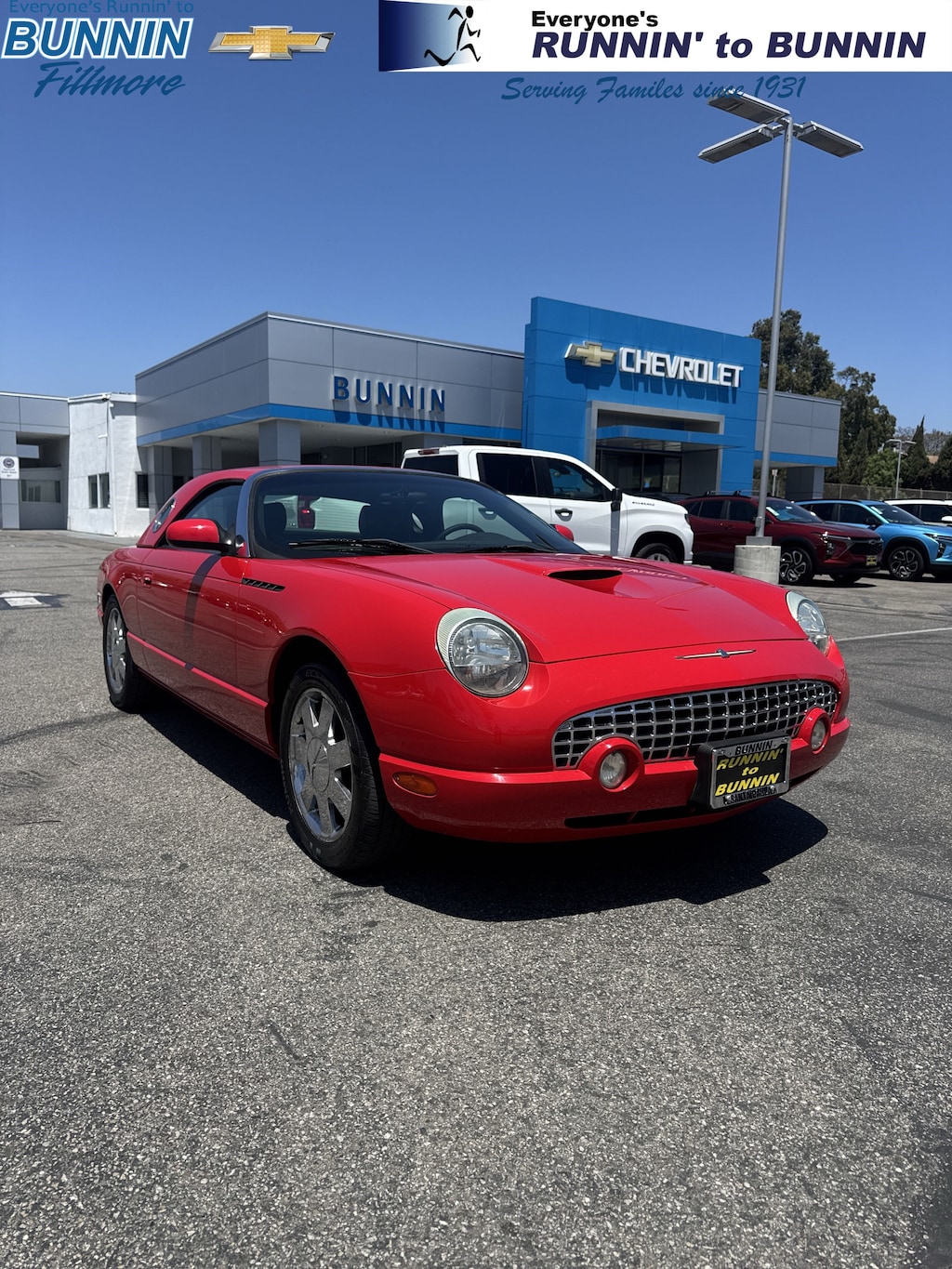 Used 2002 Ford Thunderbird w/Hardtop Premium