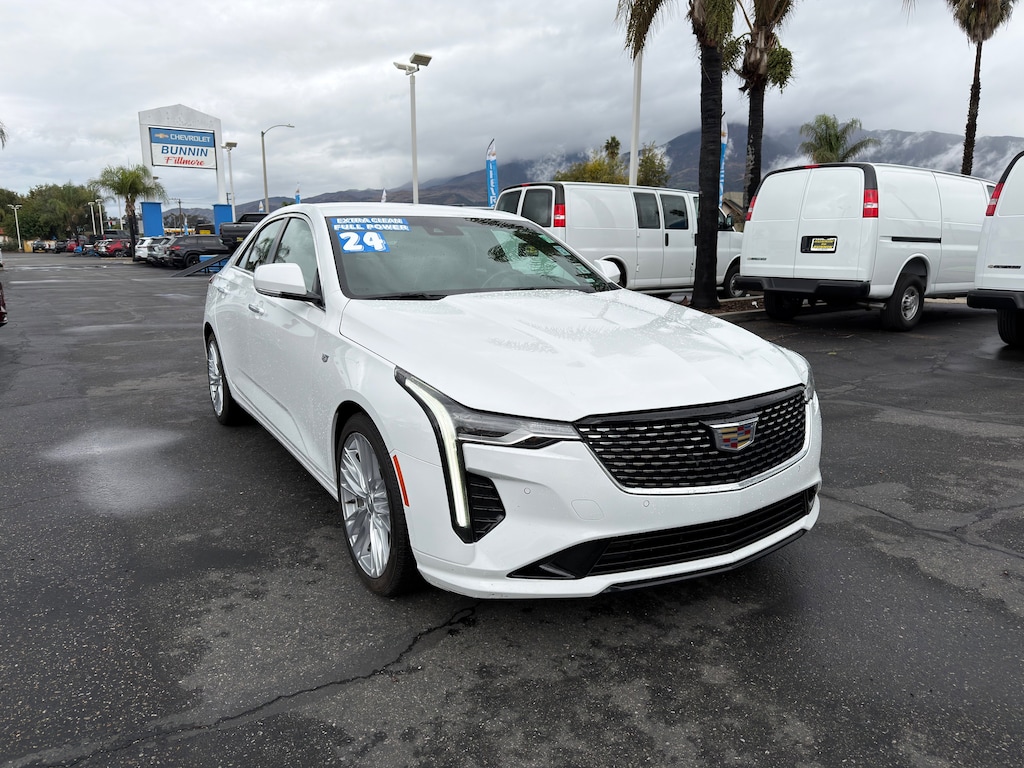Used 2024 CADILLAC CT4 Premium Luxury Car