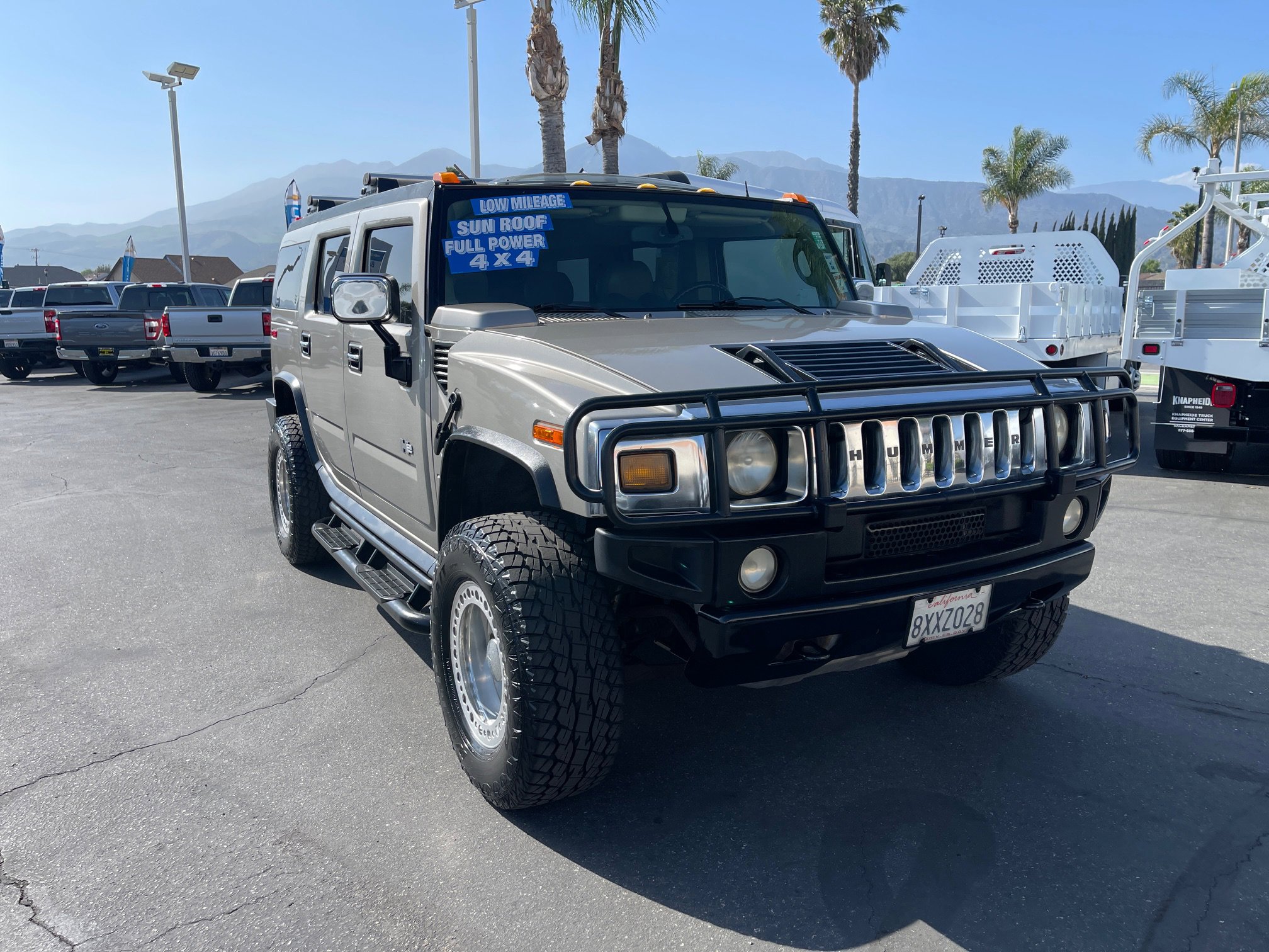 Used 2003 Hummer H2 Base with VIN 5GRGN23U73H132140 for sale in Fillmore, CA