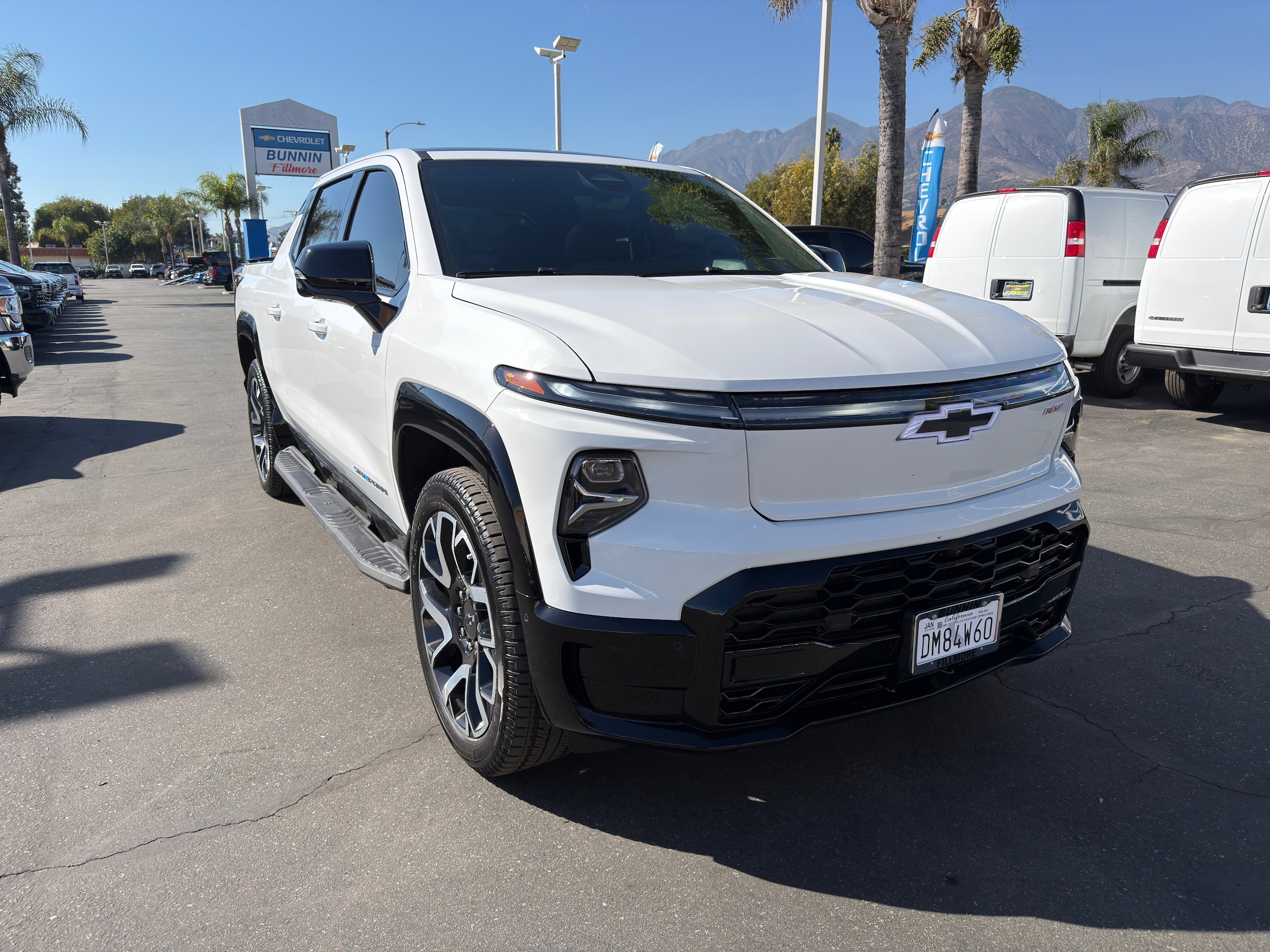 Used 2025 Chevrolet Silverado EV RST with VIN 1GC101ED5SU410438 for sale in Fillmore, CA