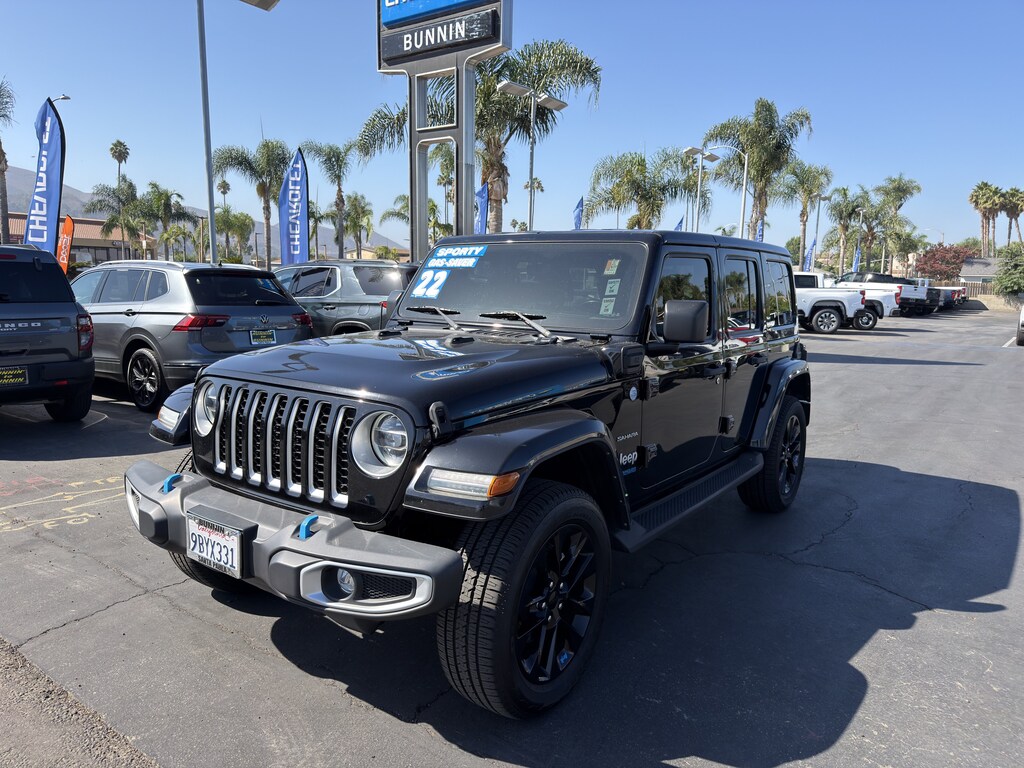 Used 2022 Jeep Wrangler 4xe Unlimited Sahara