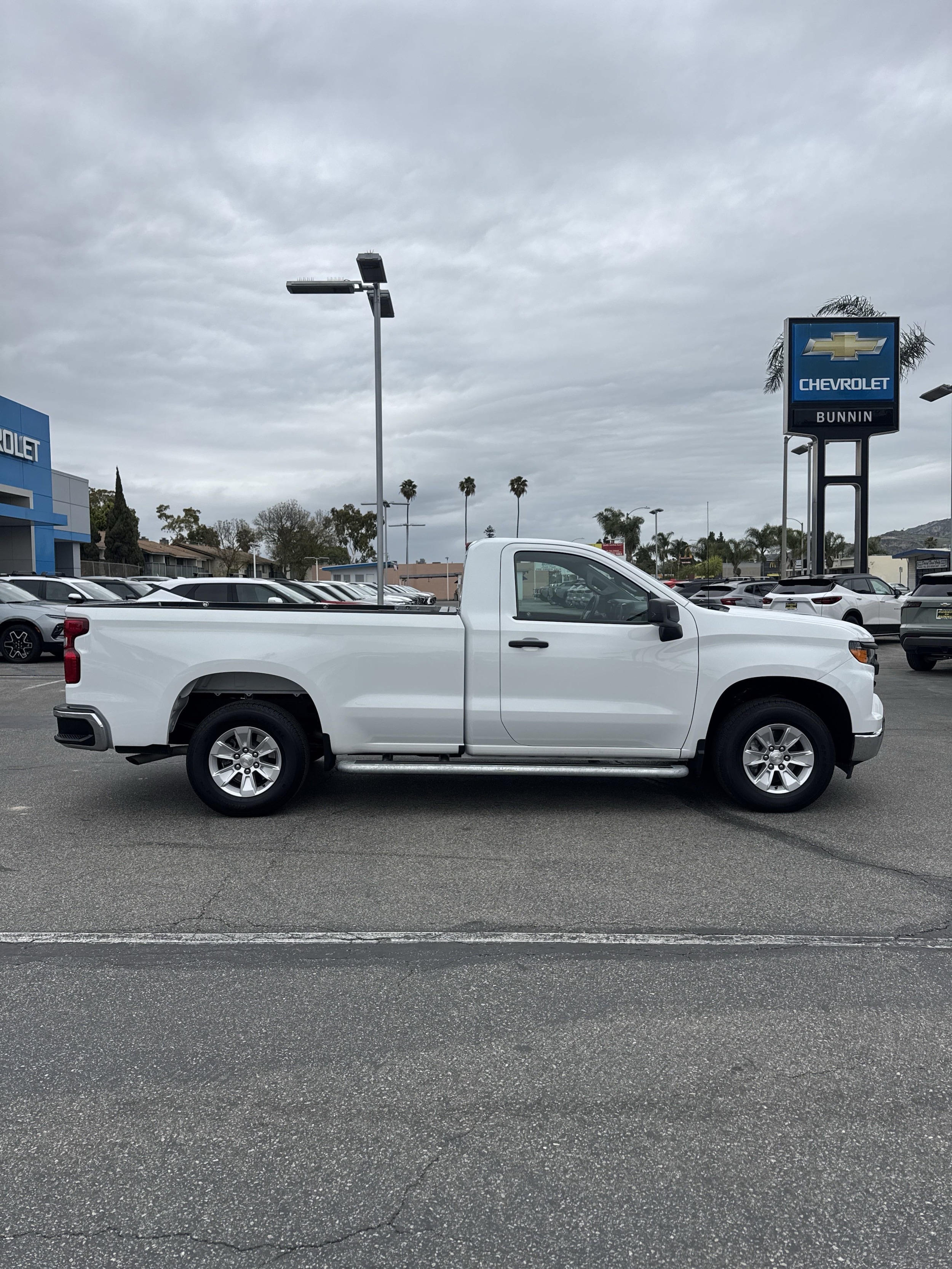 Used 2024 Chevrolet Silverado 1500 Work Truck with VIN 3GCNAAED4RG283855 for sale in Santa Paula, CA