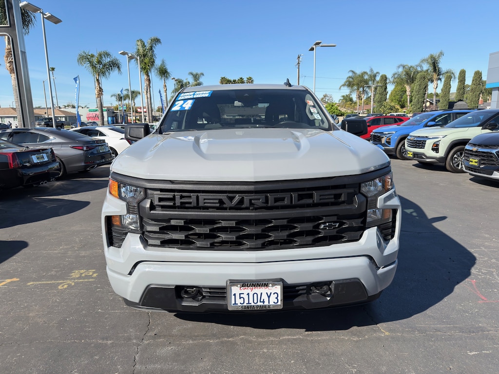 Used 2024 Chevrolet Silverado 1500 Custom Truck