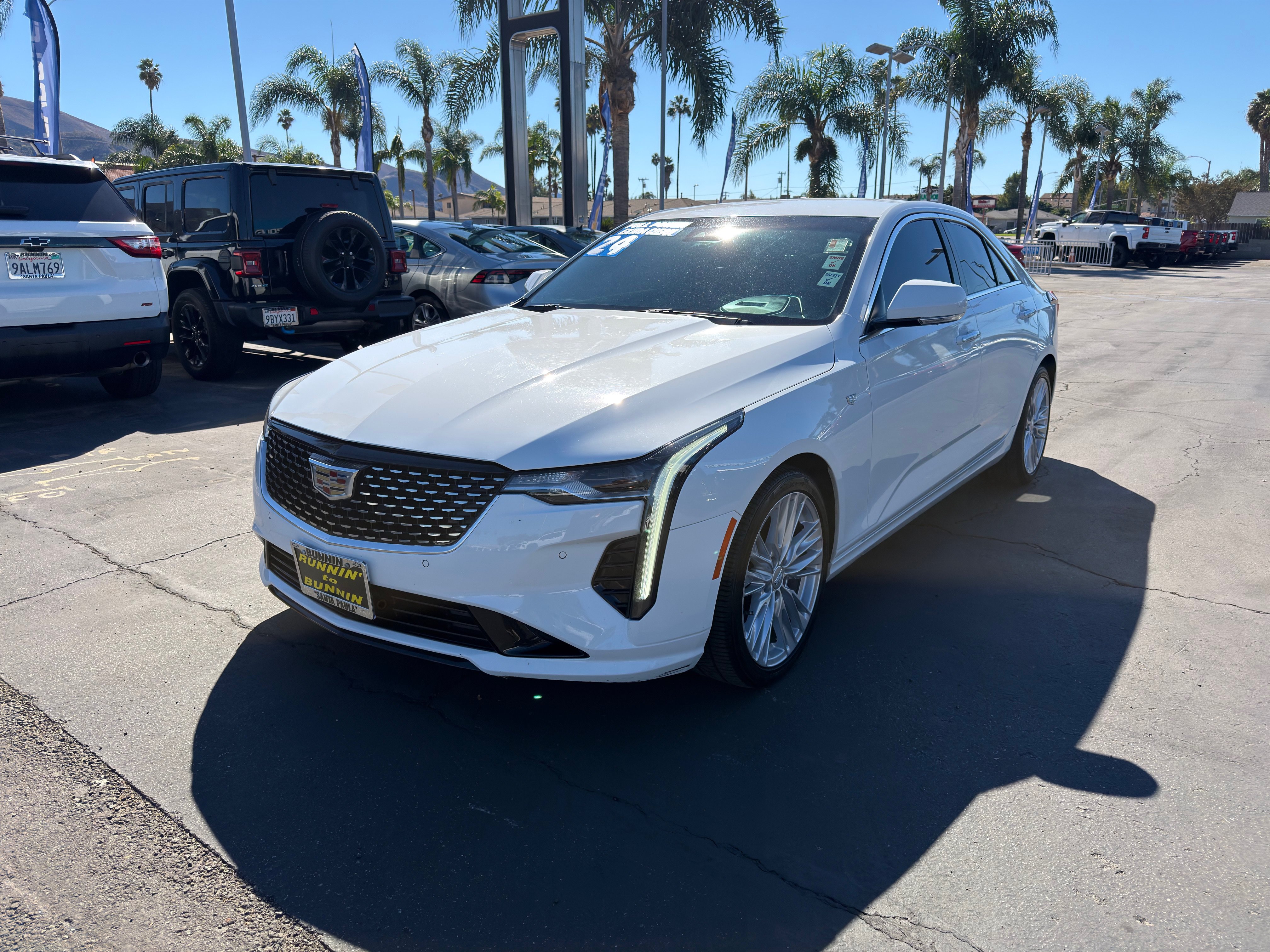 Used 2024 CADILLAC CT4 Premium Luxury Car