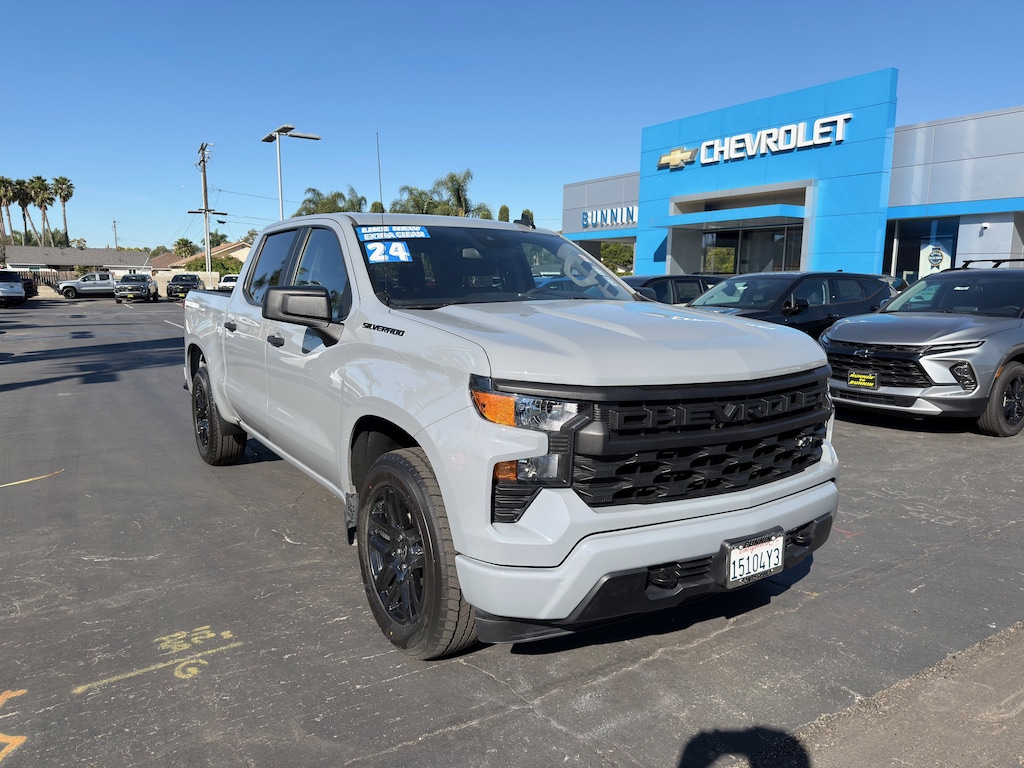 Used 2024 Chevrolet Silverado 1500 Custom Truck