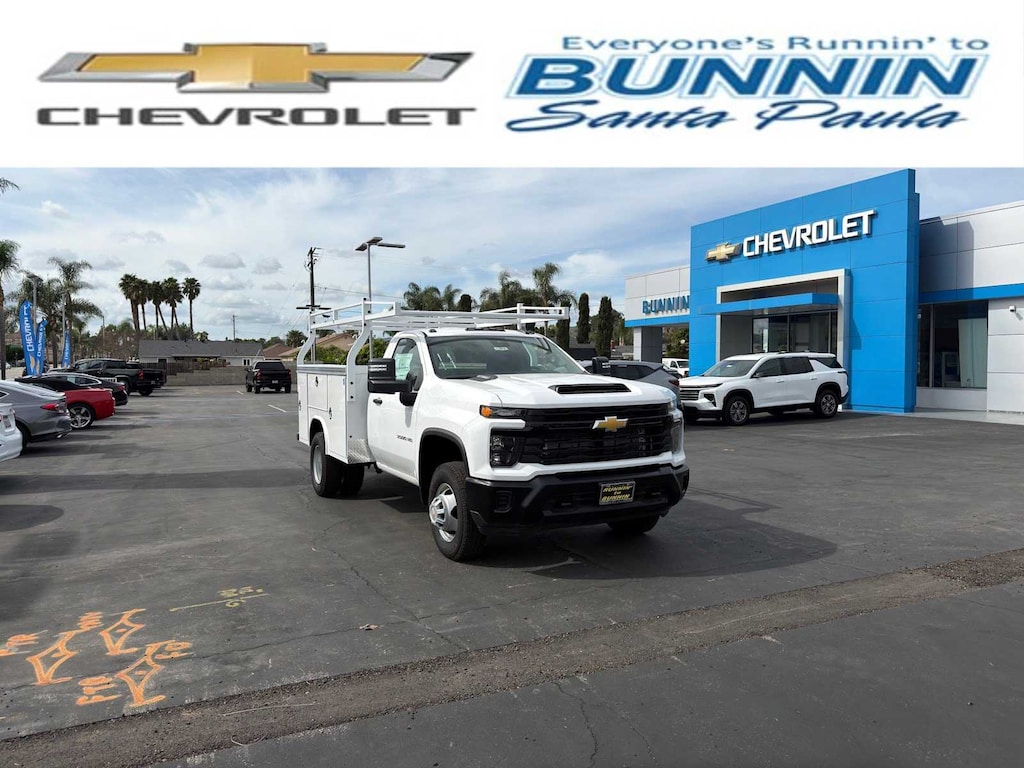 New 2025 Chevrolet Silverado 3500 HD WT DRW Truck