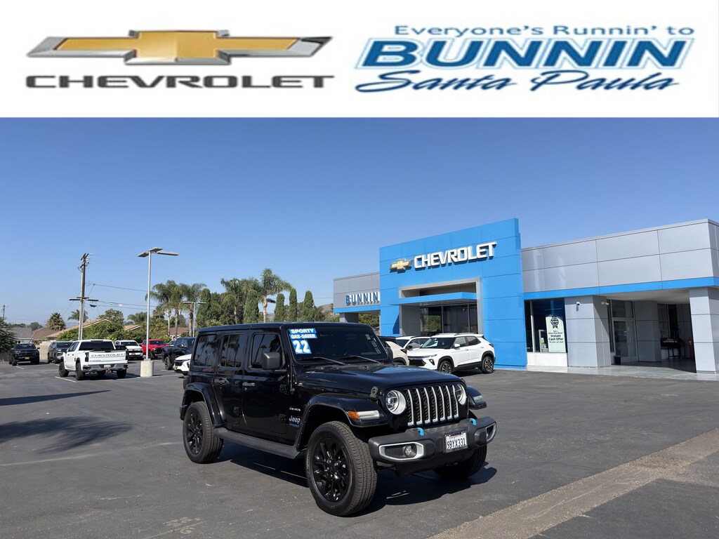 Used 2022 Jeep Wrangler 4xe Unlimited Sahara
