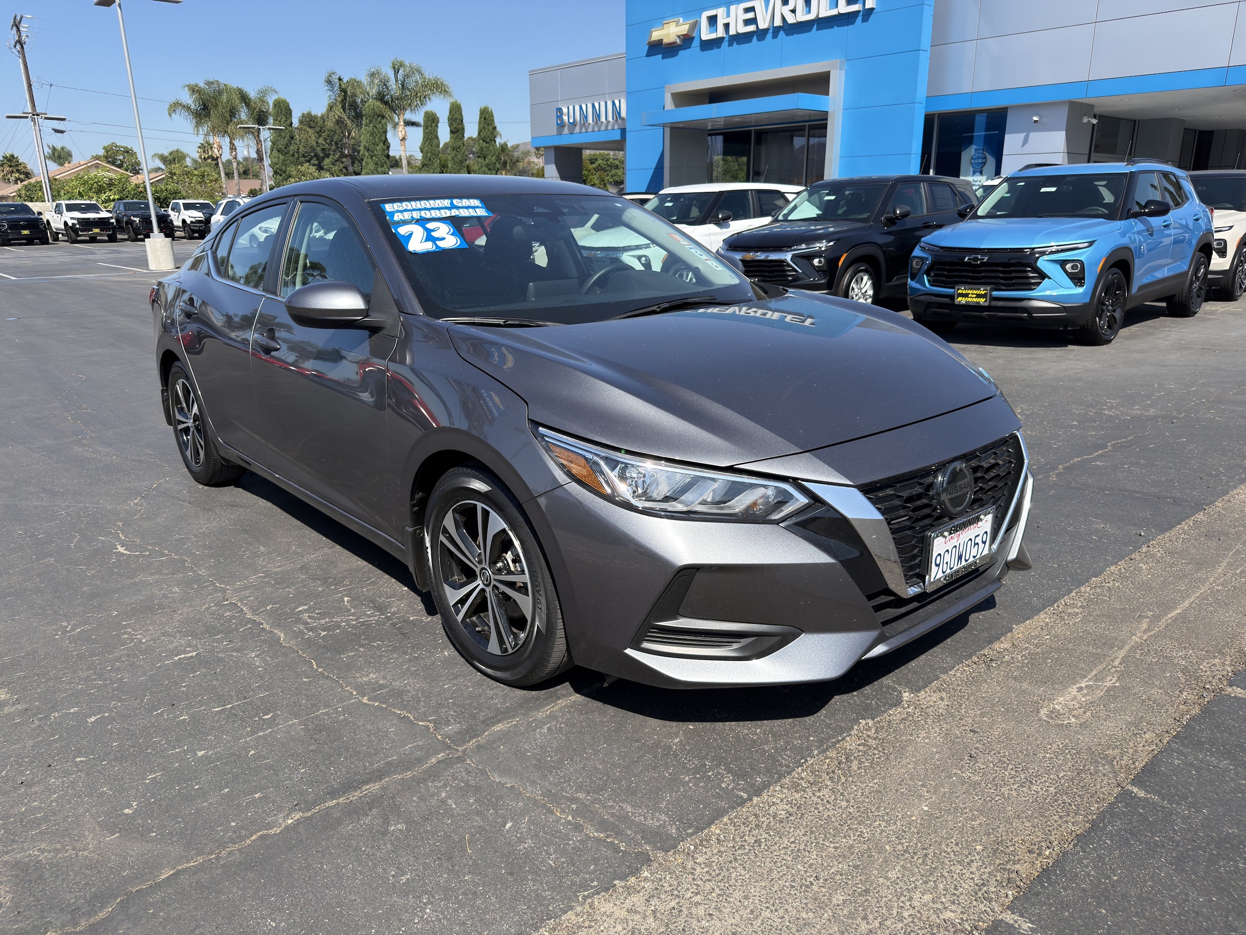 Used 2023 Nissan Sentra SV with VIN 3N1AB8CV9PY289838 for sale in Santa Paula, CA