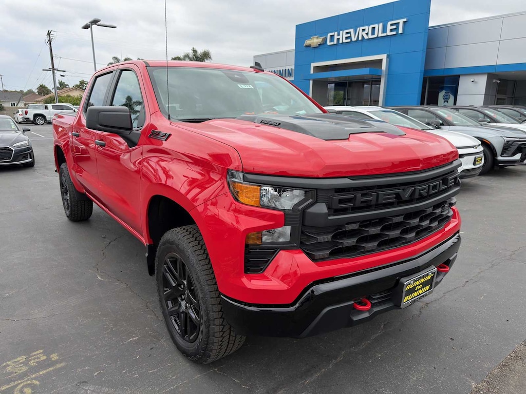 New 2026 Chevrolet Silverado 1500 Custom Trail Boss Truck