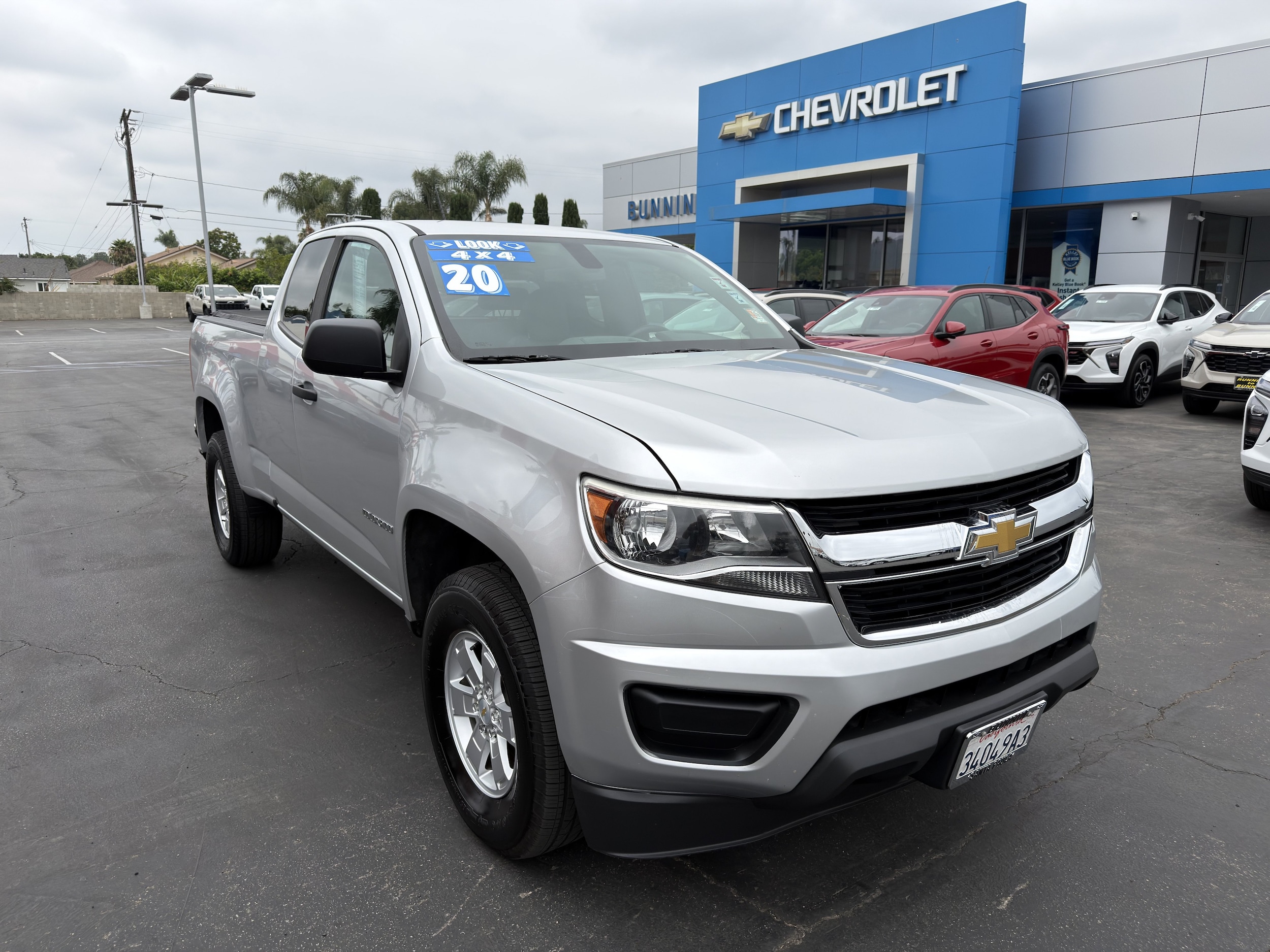 Used 2020 Chevrolet Colorado Work Truck with VIN 1GCHTBEN5L1146273 for sale in Santa Paula, CA