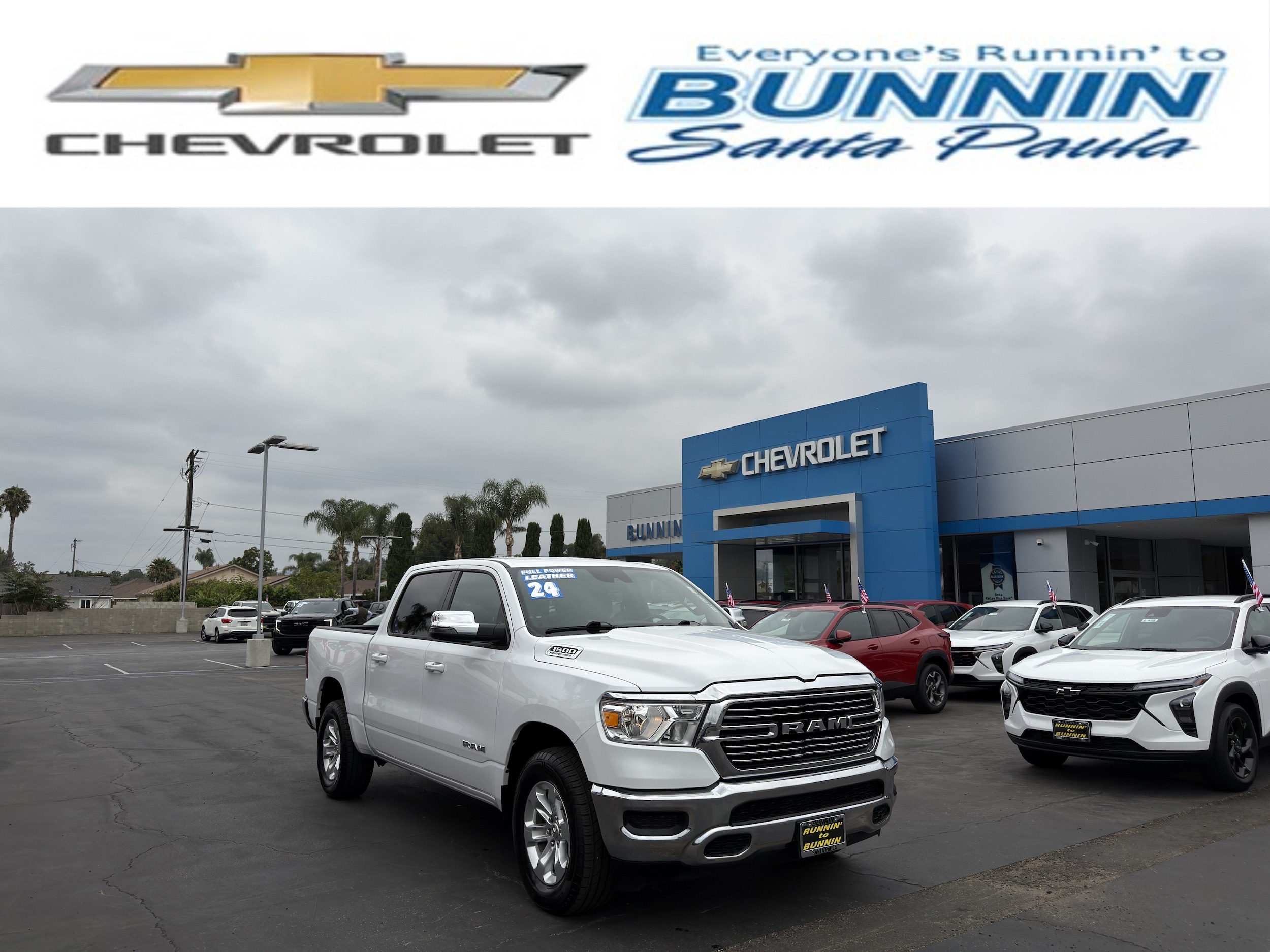 2024 RAM 1500 Laramie 4x4 Crew Cab 5'7's photo