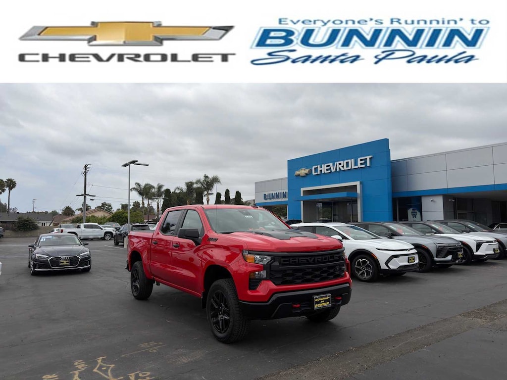 New 2026 Chevrolet Silverado 1500 Custom Trail Boss Truck