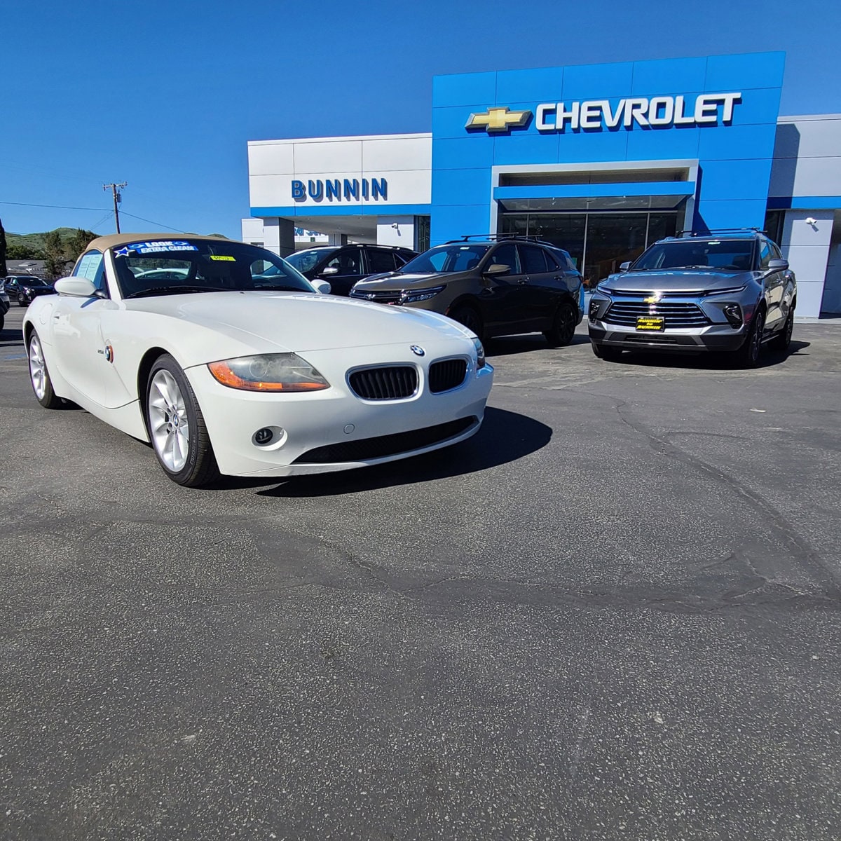 Used 2003 BMW Z4 For Sale at Bunnin Chevrolet of Fillmore Used 2003 BMW Z4 For Sale at Bunnin Chevrolet of Fillmore