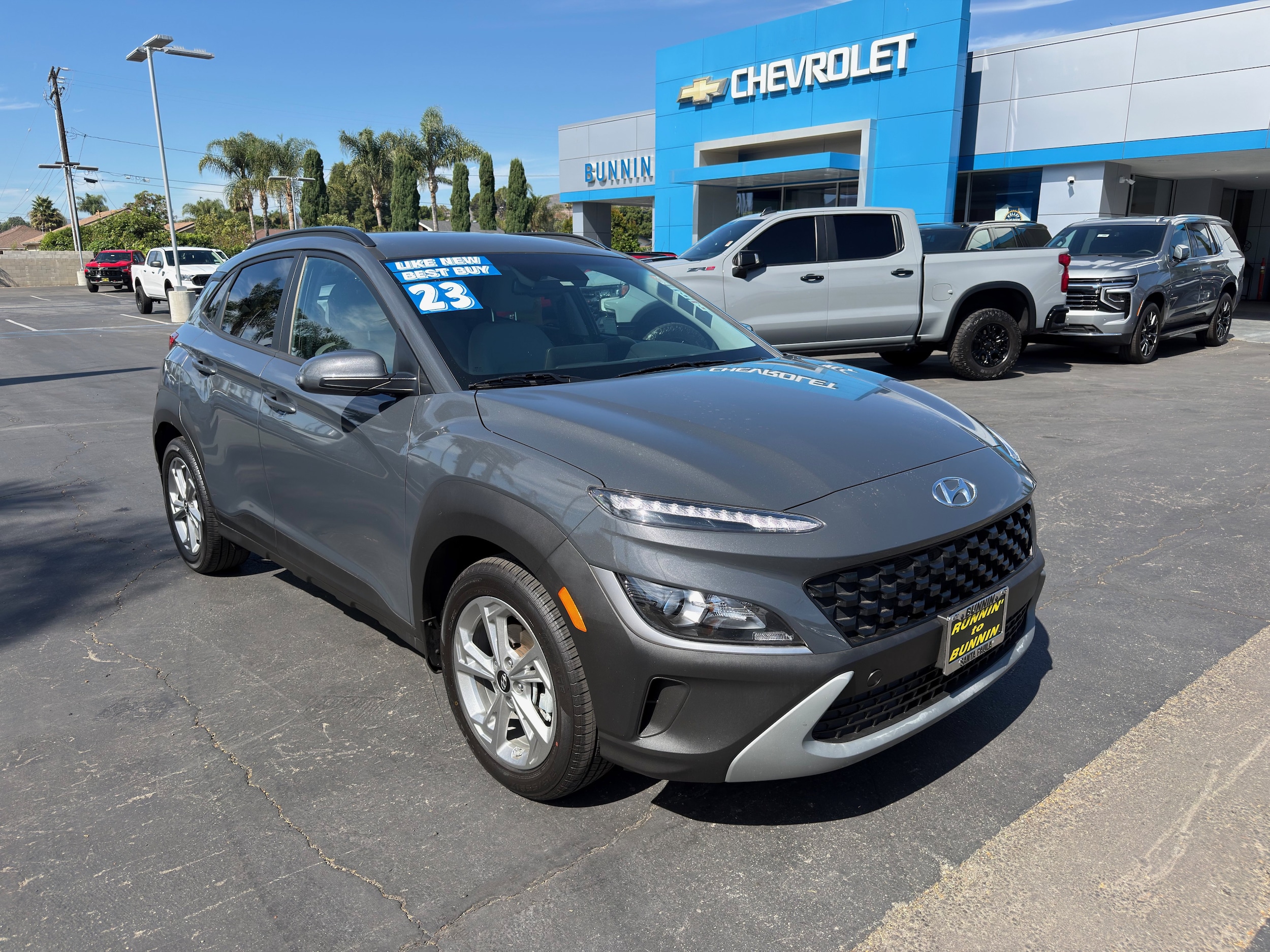 Used 2023 Hyundai Kona SEL with VIN KM8K62AB2PU061724 for sale in Santa Paula, CA