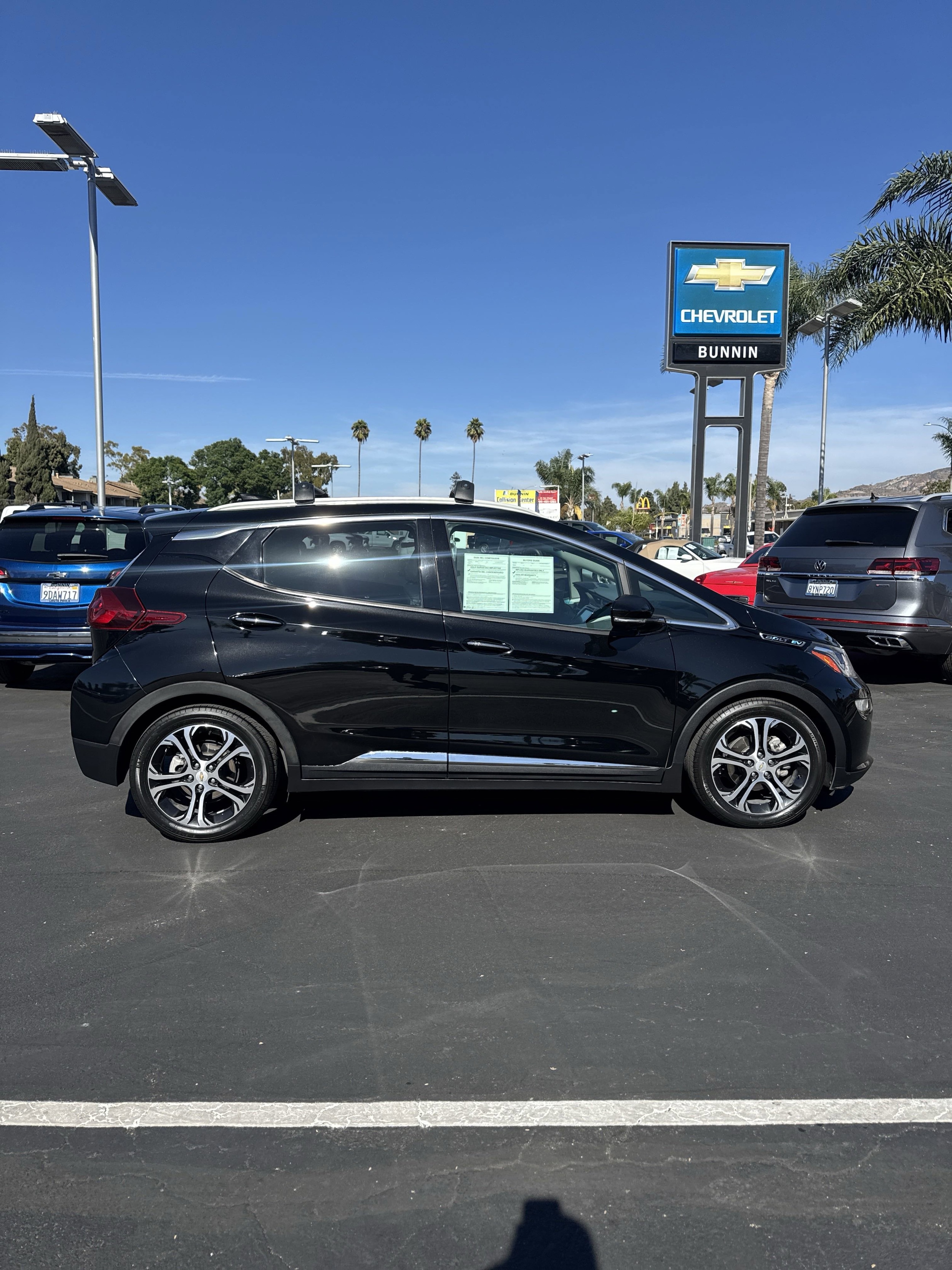 Used 2018 Chevrolet Bolt EV Premier with VIN 1G1FX6S03J4140116 for sale in Santa Paula, CA