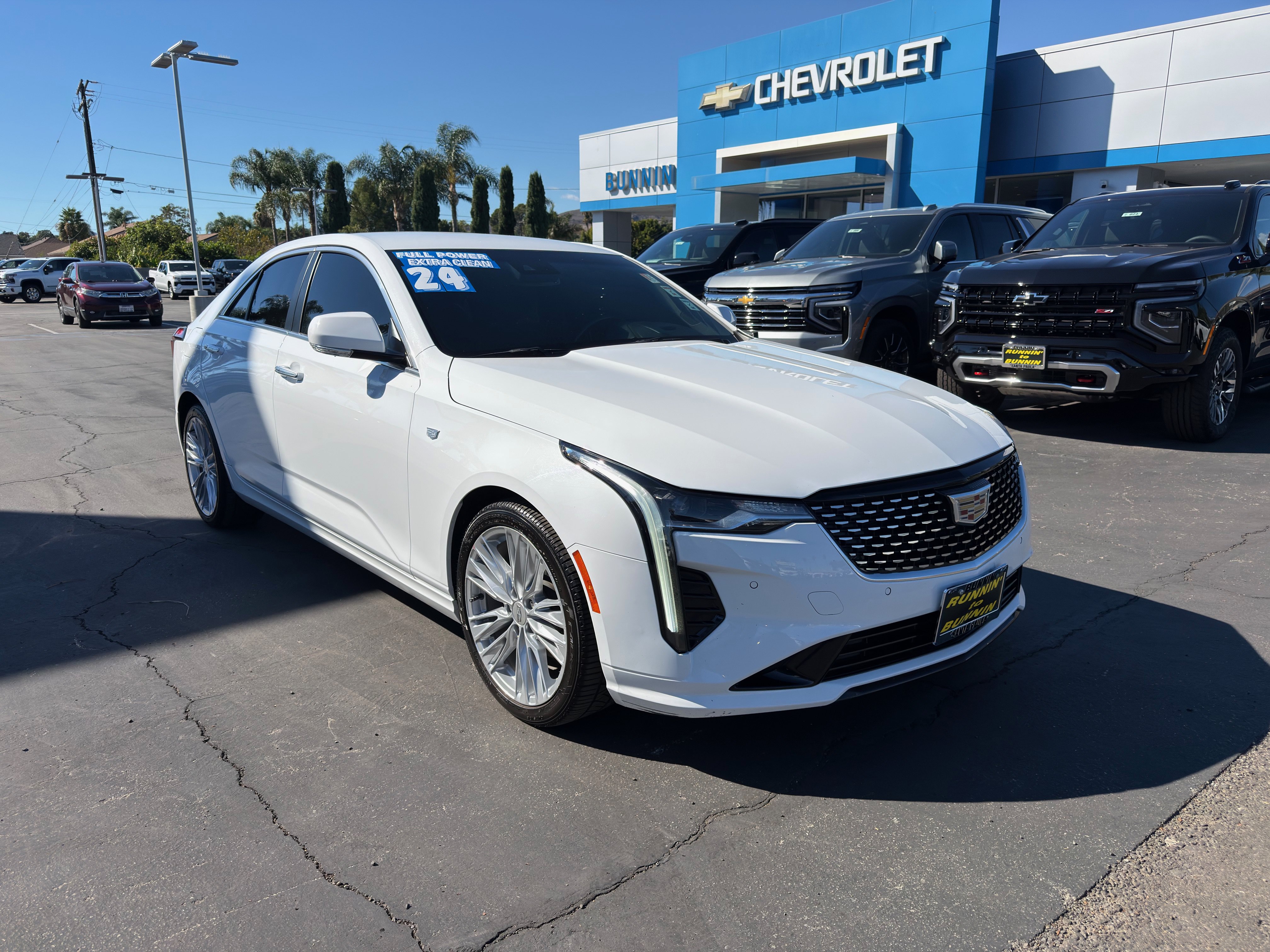 Used 2024 CADILLAC CT4 Premium Luxury Car