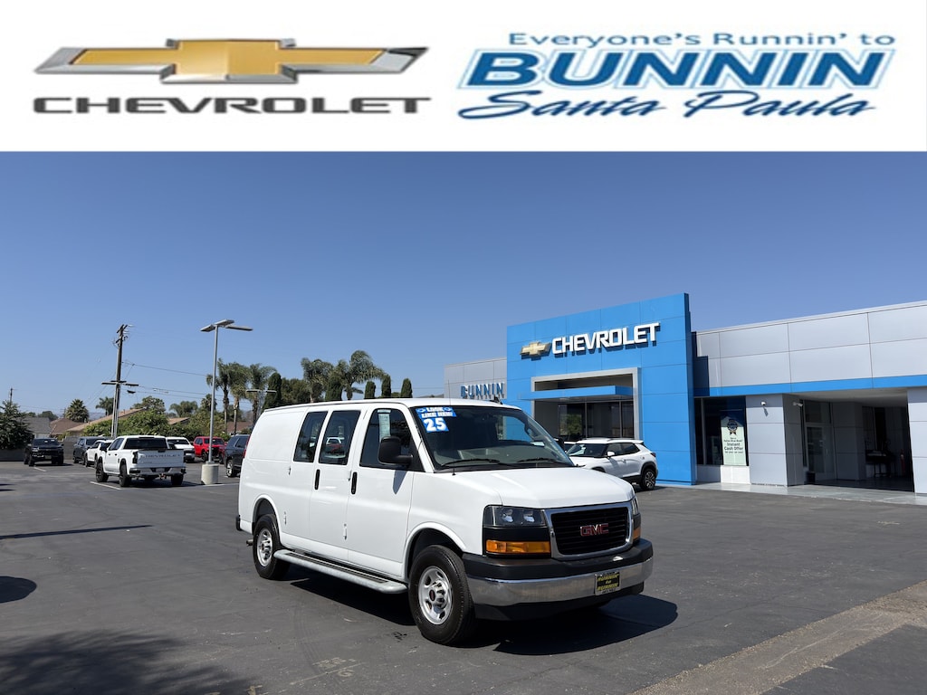 Used 2025 GMC Savana Cargo Work Van Van