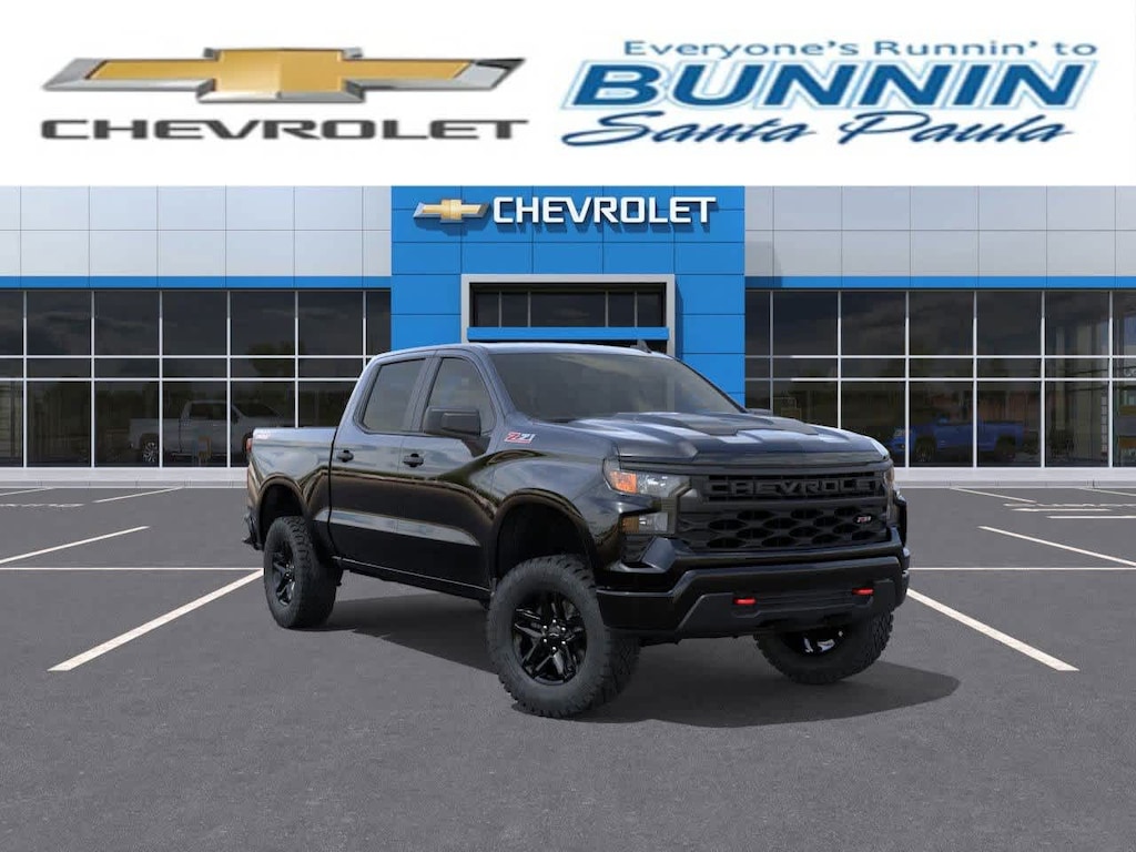 New 2026 Chevrolet Silverado 1500 Custom Trail Boss Truck