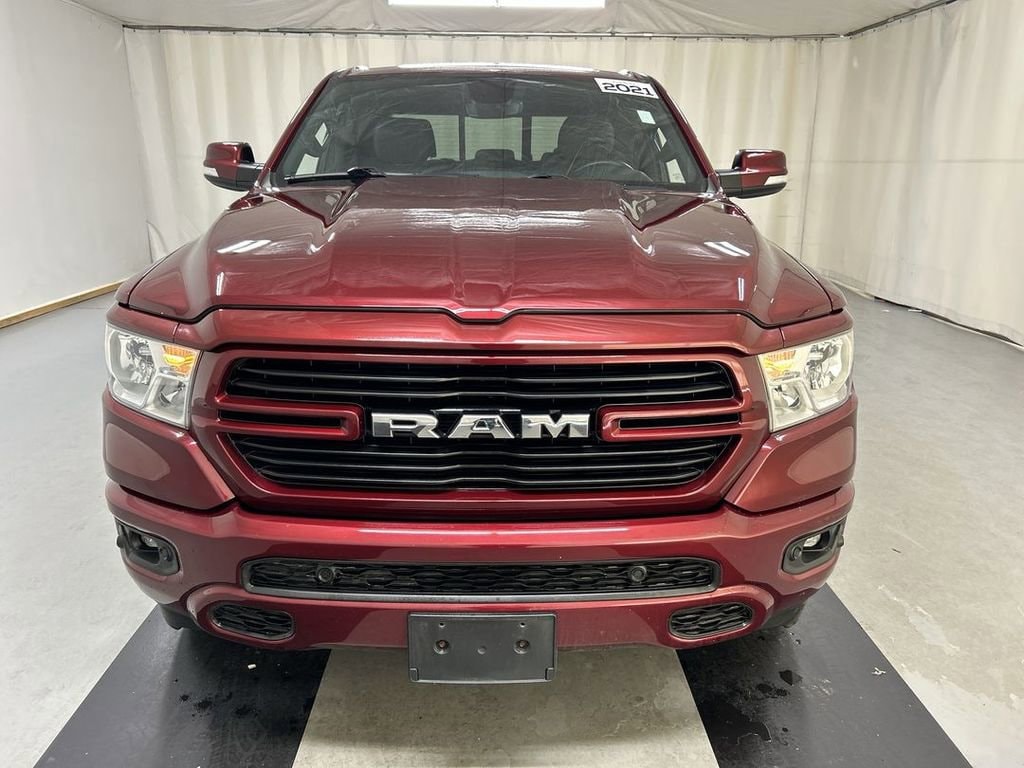 Used 2021 Ram 1500 Big Horn Quad Cab 4x4 64 Box Truck