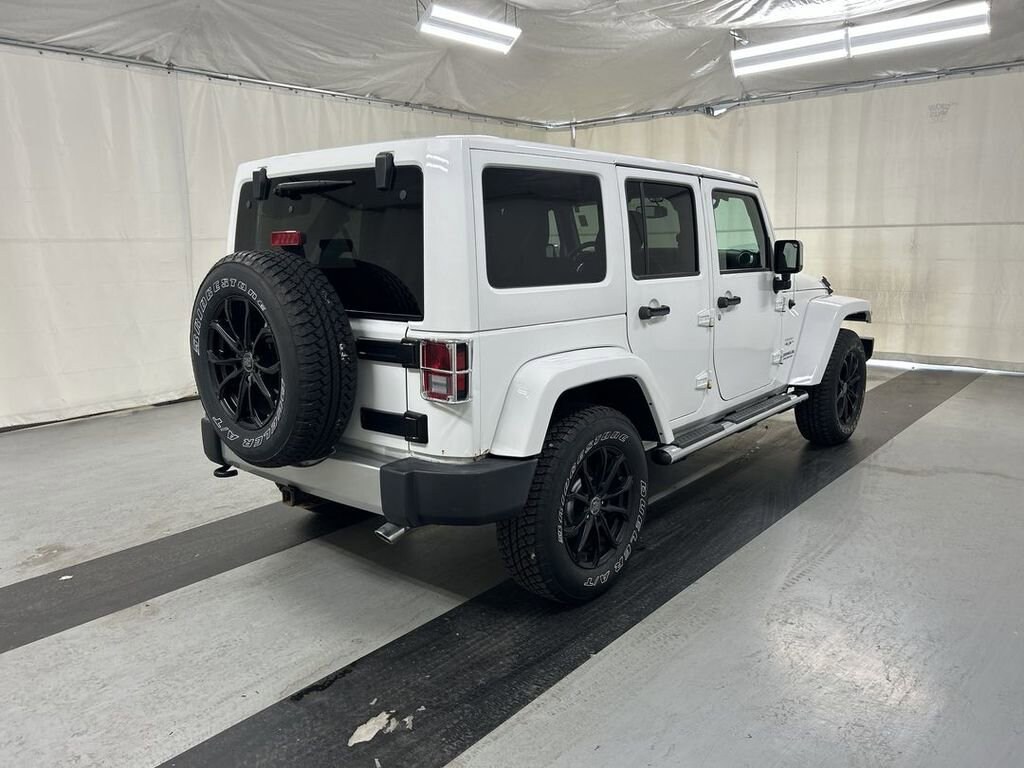 Used 2017 Jeep Wrangler Unlimited Sahara 4x4 SUV