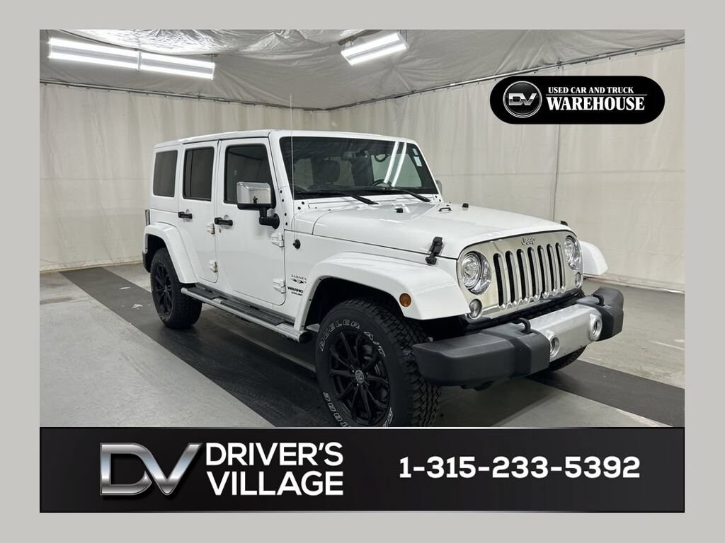 Used 2017 Jeep Wrangler Unlimited Sahara 4x4 SUV