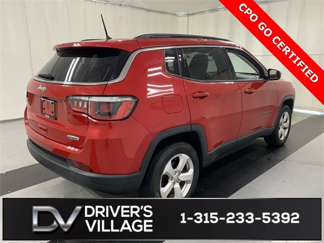 Certified 2017 Jeep All-New Compass Latitude with VIN 3C4NJDBB8HT620604 for sale in Cicero, NY