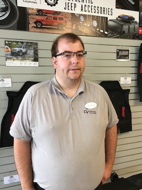 Staff member Aaron Tinklepaugh from cf8b6aae70f8